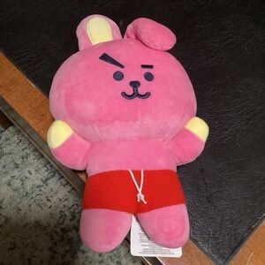 BT21 Line Friends: Bon Voyage Cooky 15" Plushie Pink NEW‎